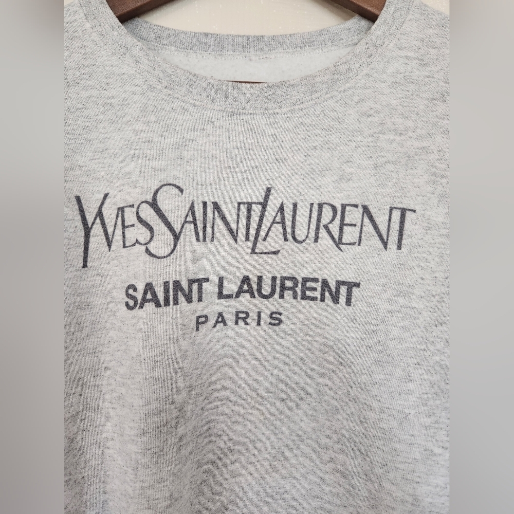 Gray Logo Sweatshirt Size S/M - Picture 2 of 5